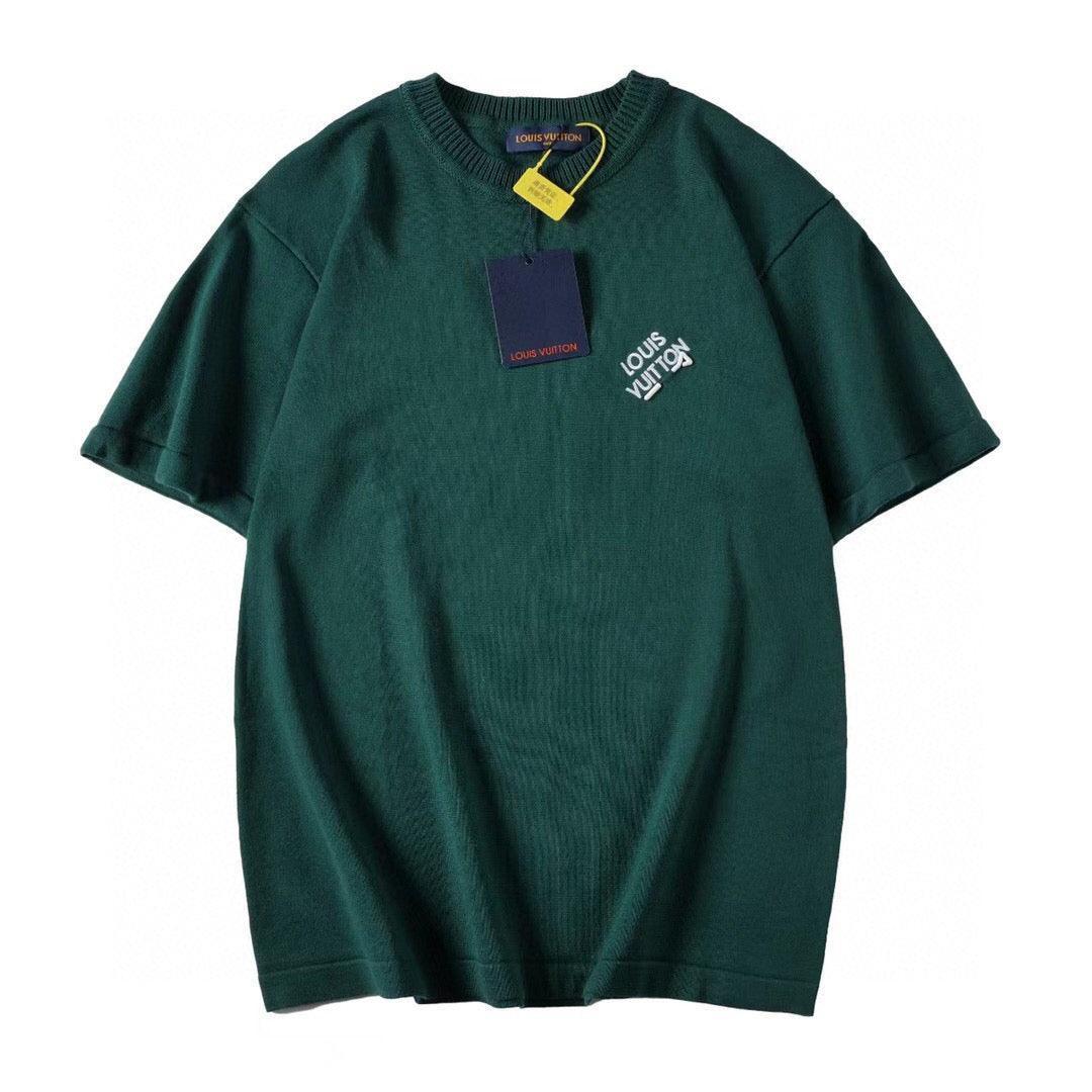 Louis Vuitton T-Shirt Without Collar 'Green' Banlieue91