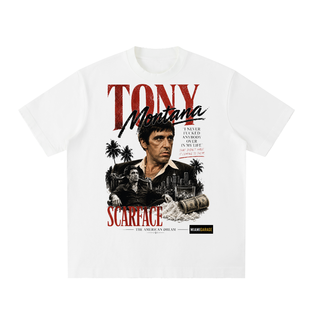 Heavyweight Vintage Washed Frayed T-Shirt