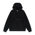 Dior Classic Letter Embroidered Hoodie Black Banlieue91