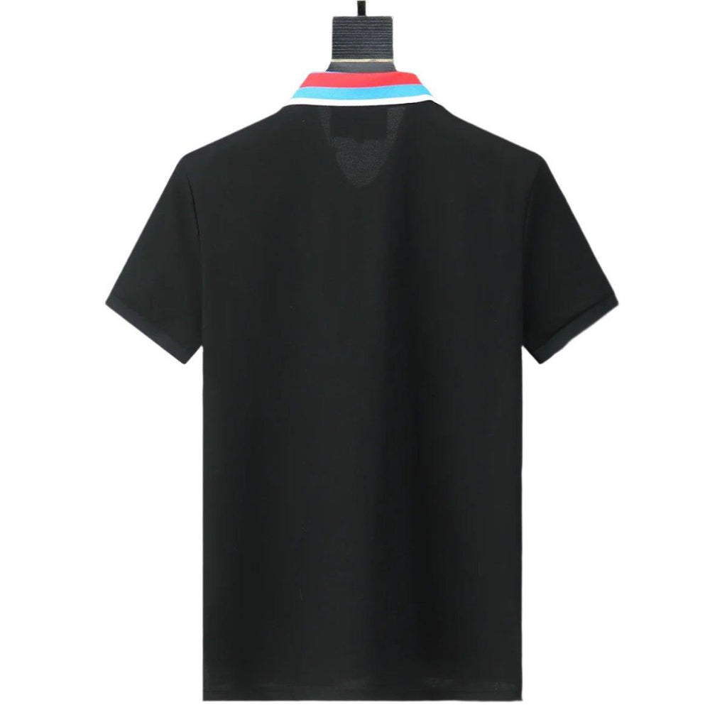 Gucci Black T-shirt with a collar Banlieue91