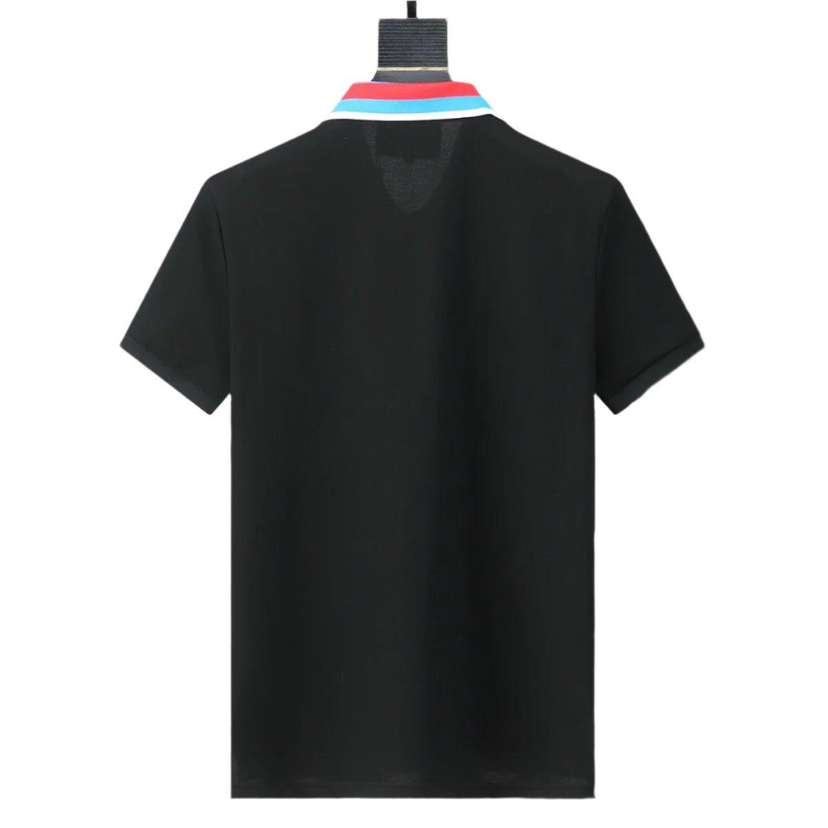 Gucci Black T-shirt with a collar Banlieue91