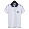 Gucci White T-shirt with a collar Banlieue91