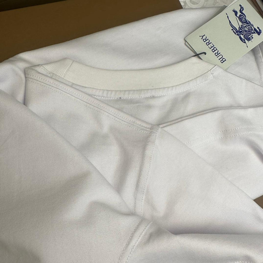 Burberry T-Shirt Without Collar 'White' Banlieue91