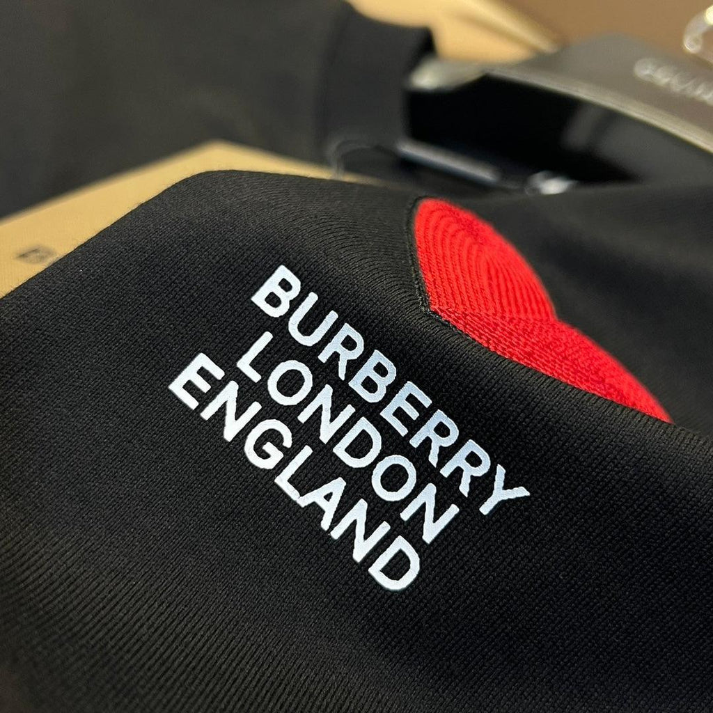 Burberry T-Shirt Without Collar 'Black' Banlieue91