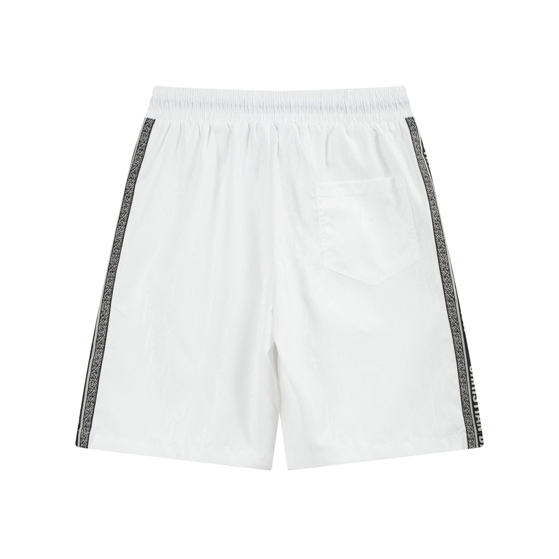 Dior Knit Basketball Shorts 'White/Black' Banlieue91