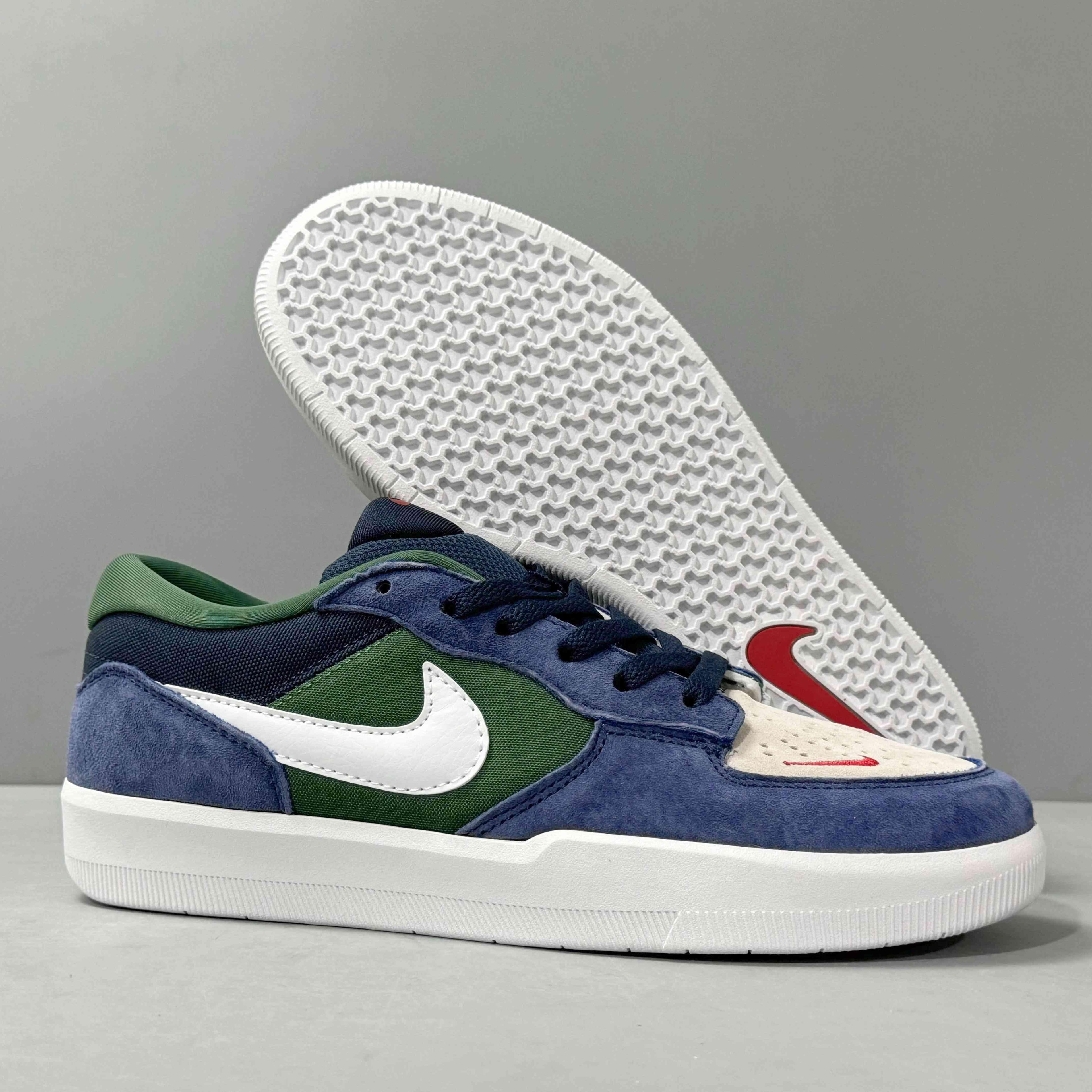 Nike SB Force 58 Navy Noble Green Banlieue91