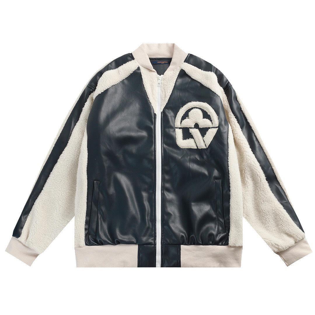 Louis Vuitton porty teddy blouson Leather Mix Teddy Banlieue91