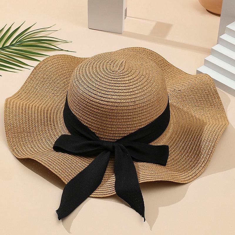 Elegant Tassel Beach Hats For Women Women's Bucket Sun Hat Max Sun Protection Holiday Hats Ladies Sun Hat Summer Straw Hats UV Protection Foldable Travel One Size Hat Modern Summer Fedoras For Party Stevvex