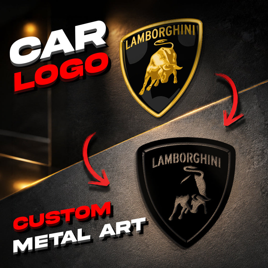 Custom Metal Car Emblem - MT0929 Modello Turbo