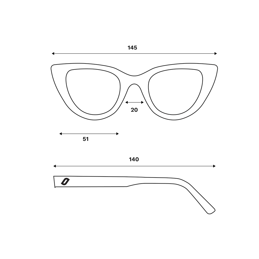 Evora - Womens Bio Acetate Sunglasses JOPLINS® | Premium Sustainable Sunglasses