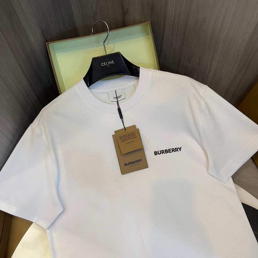 Burberry T-Shirt Without Collar 'White' Banlieue91