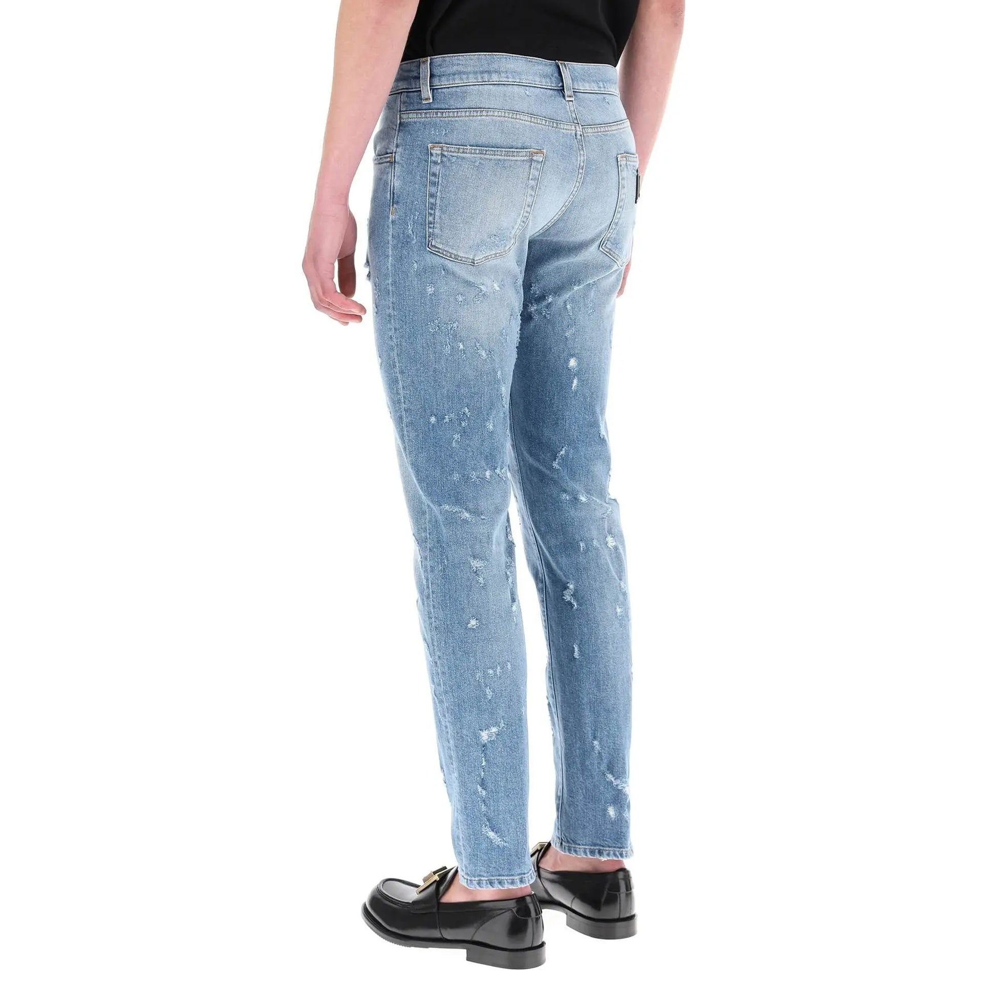 Dolce & Gabbana Cotton Denim Jeans