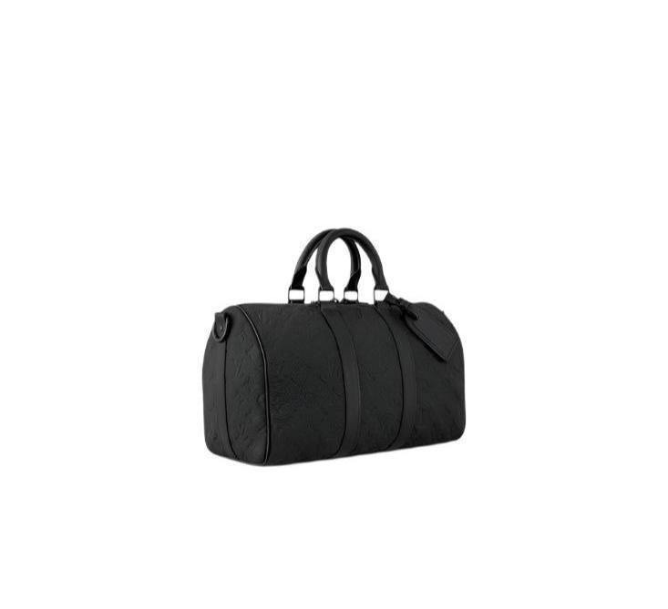 Louis Vuitton LV Keepall 35 monogram Black For Men Banlieue91