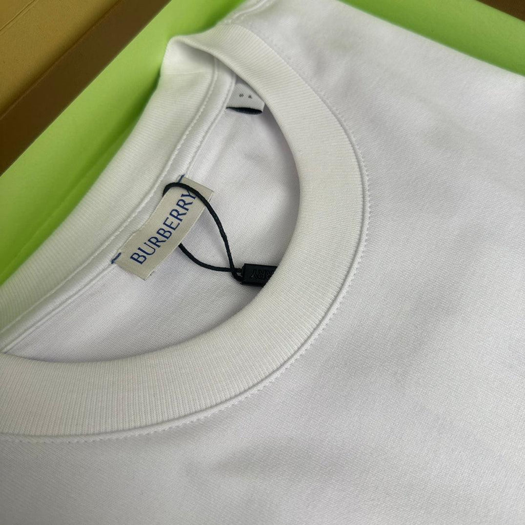 Burberry T-Shirt Without Collar 'White' Banlieue91