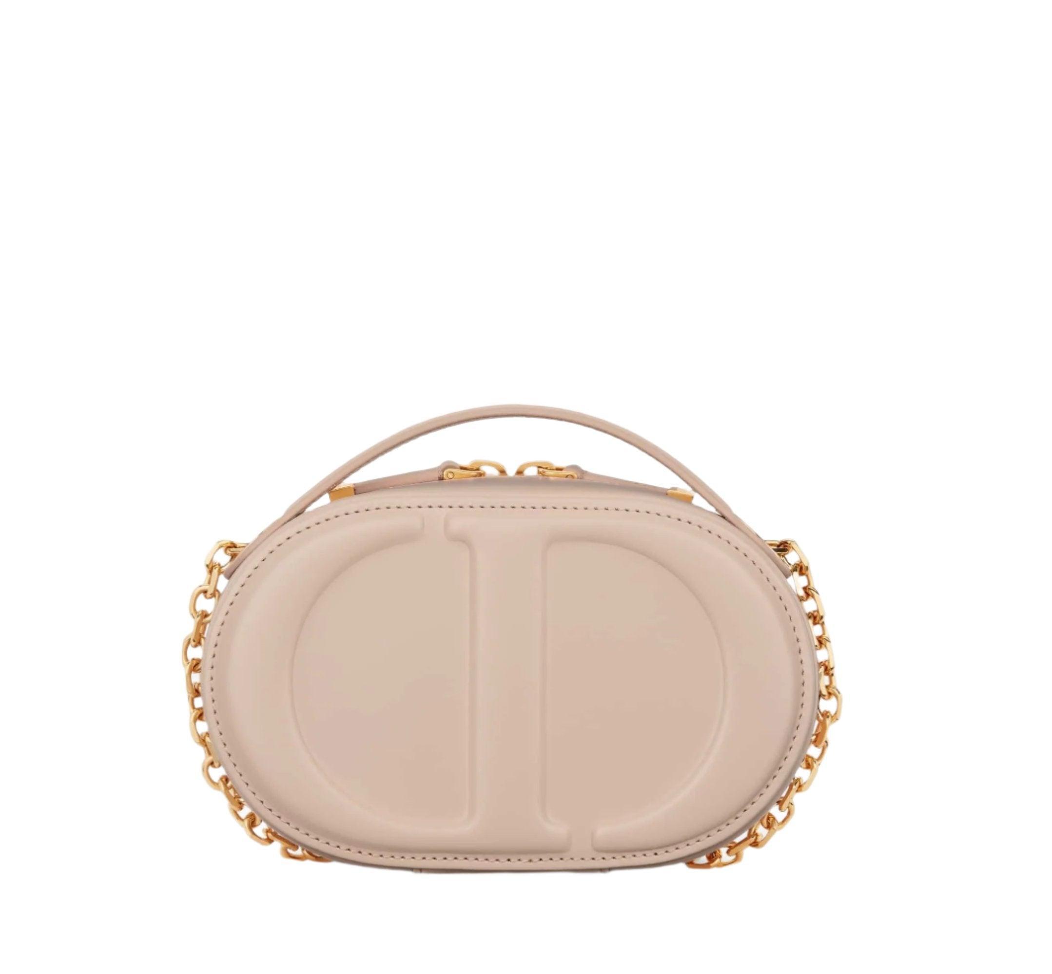 Christian Dior Signature Oval Camera Bag Calfskin with Embossed CD Signature Banlieue91