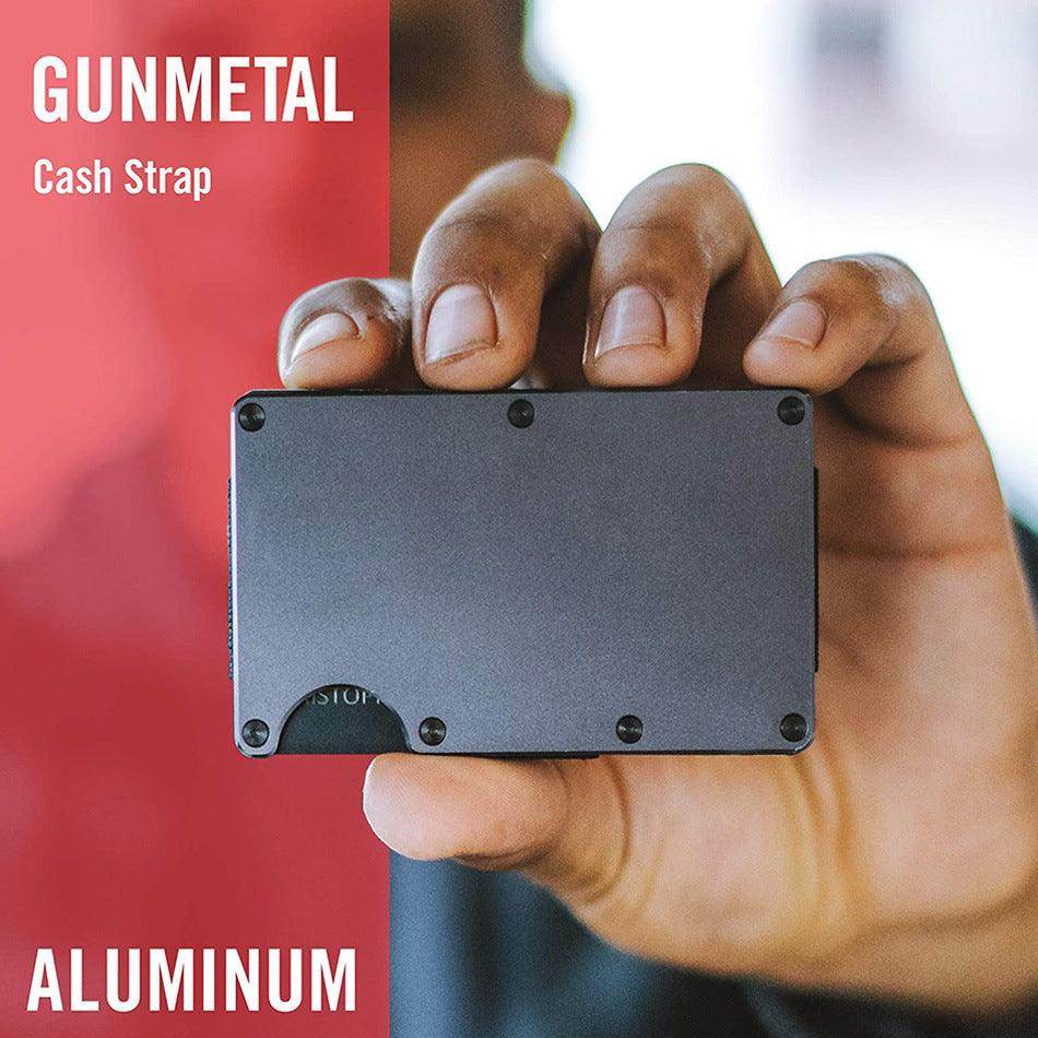 Carbon Fiber Wallet - RFID Blocking Metal Card Holder SmartPursue™