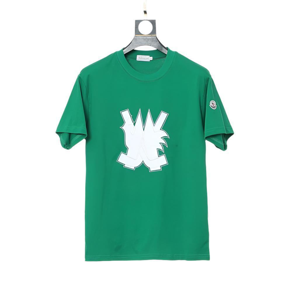 Moncler T-Shirt Without Collar 'Green' Banlieue91