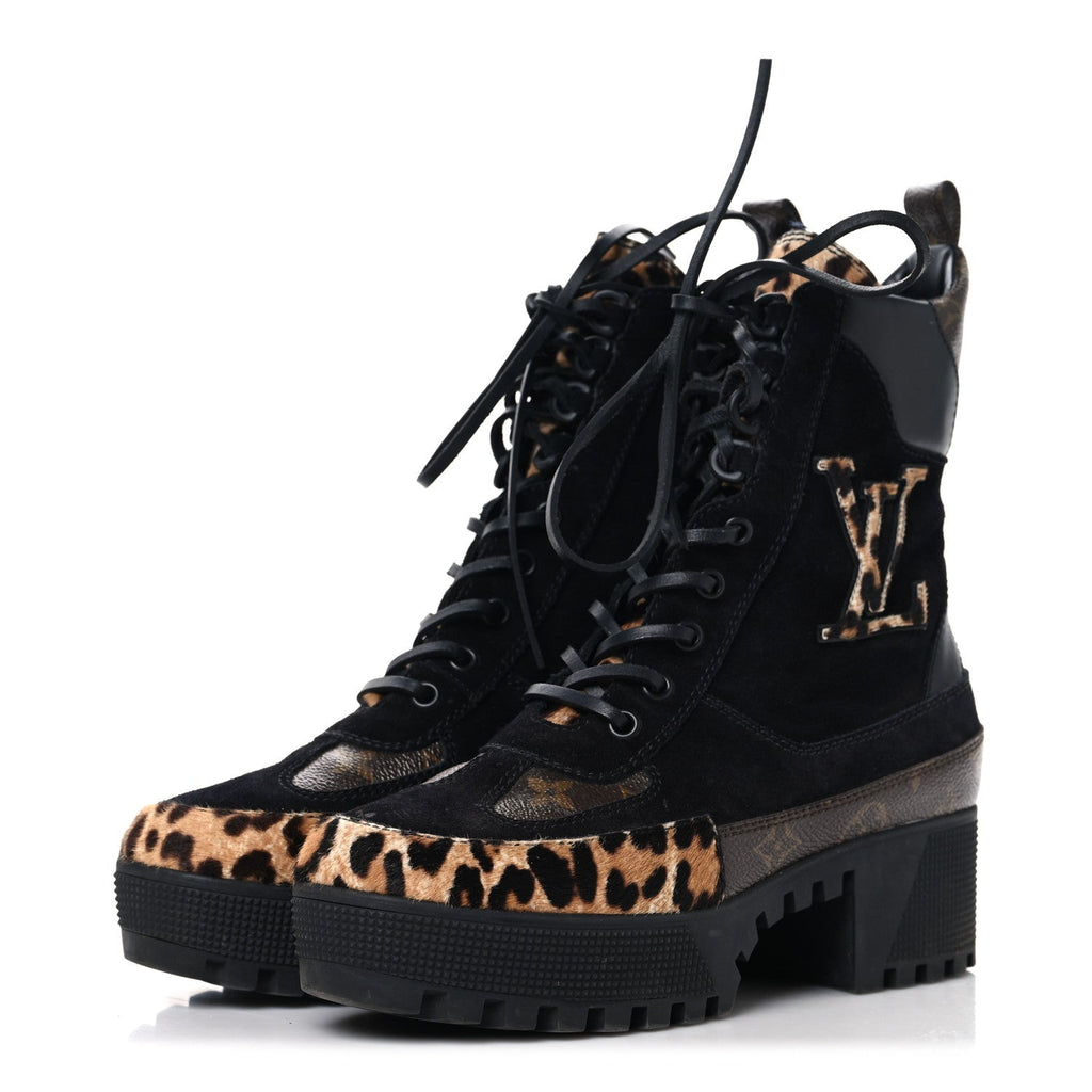 Louis Vuitton  Laureate Platform Desert Boots