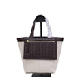 Bottega Veneta Flip Pouch Canvas Tote Bag Banlieue91