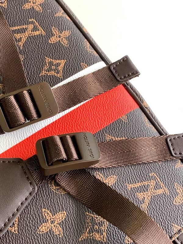 LOUIS VUITTON Christopher Men's Backpack Monogram Brown Banlieue91