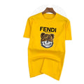 Fendi T-Shirt Bear Hear without Collar 'Yellow' Banlieue91