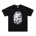 Bathing Ape Black T-Shirt without Collar Banlieue91