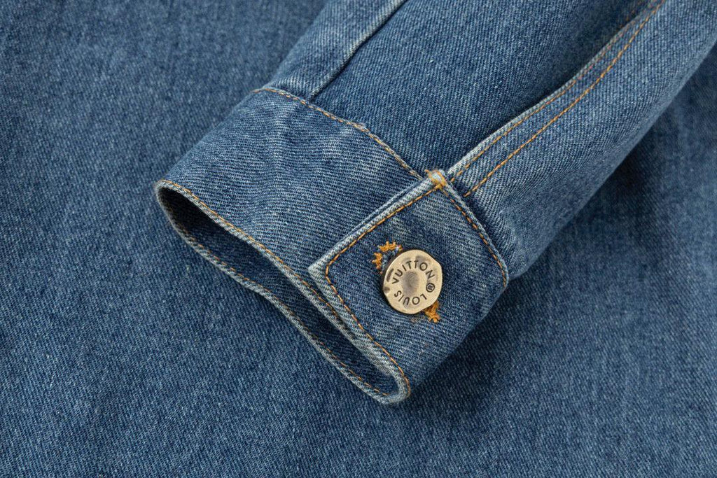 LOUIS VUITTON Denim Jacket Blue Banlieue91