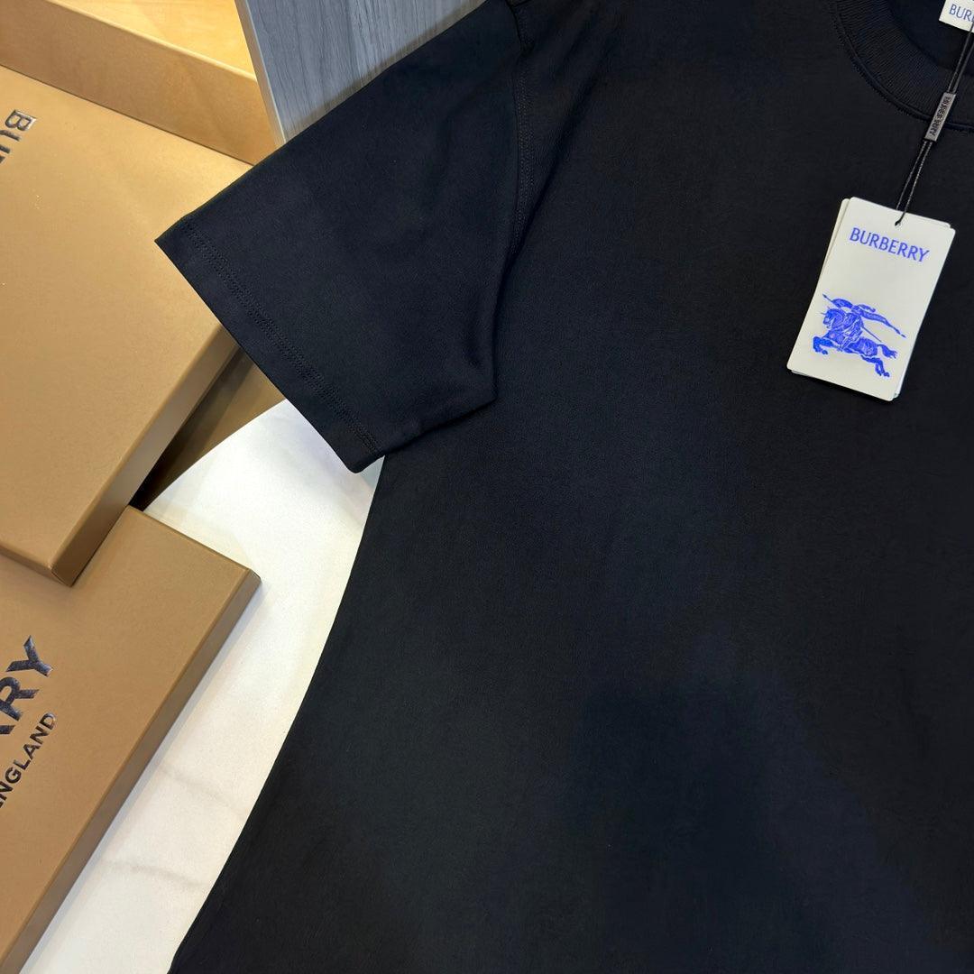 Burberry T-Shirt Without Collar 'Black' Banlieue91