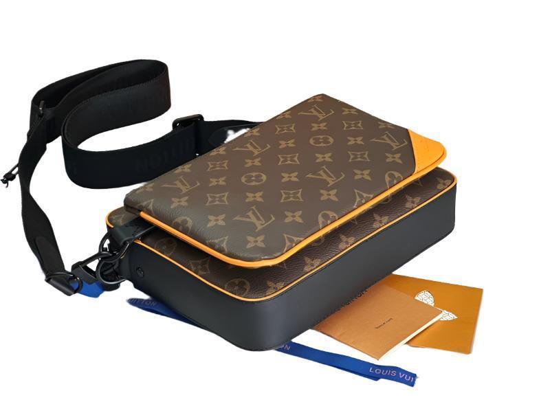 Louis Vuitton Trio Messenger Bag Macassar Monogram Canvas Banlieue91