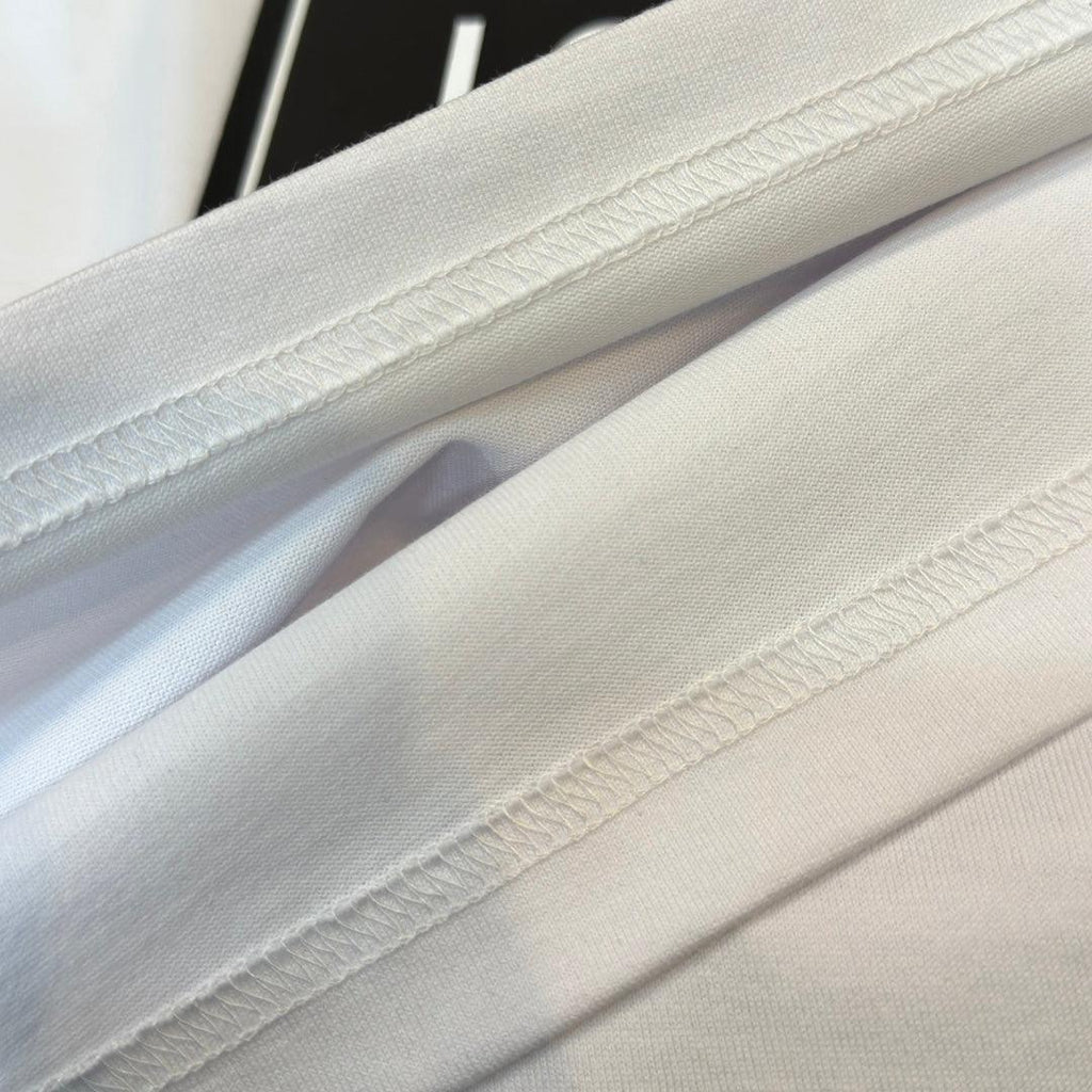Burberry White T-Shirt Without Collar Banlieue91