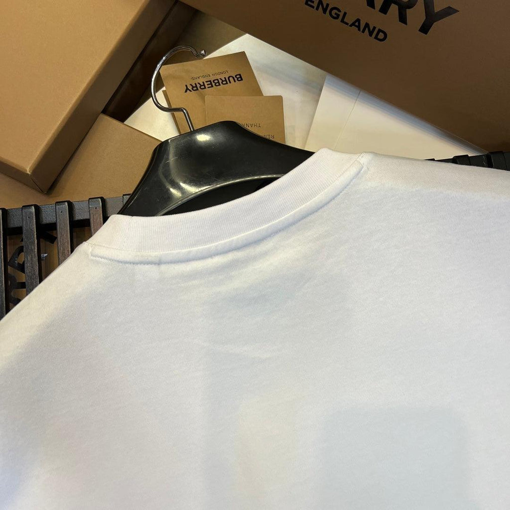 Burberry T-Shirt Without Collar 'White' Banlieue91