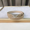 Prada Saffiano leather belt 'Sand Beige' Banlieue91