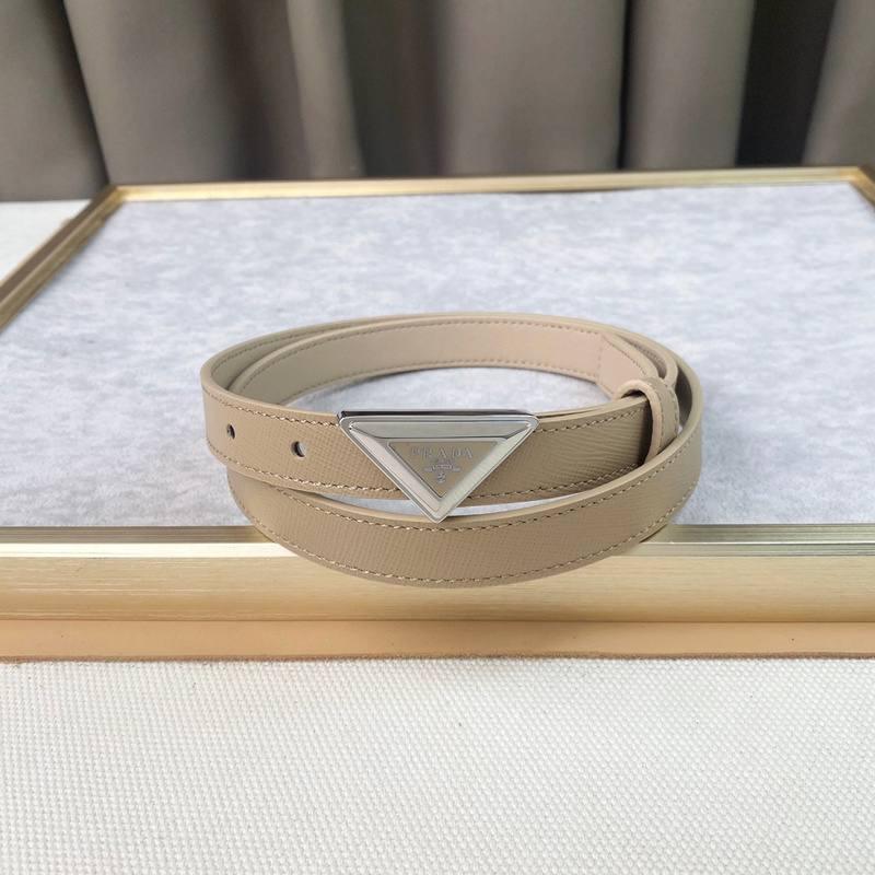 Prada Saffiano leather belt 'Sand Beige' Banlieue91