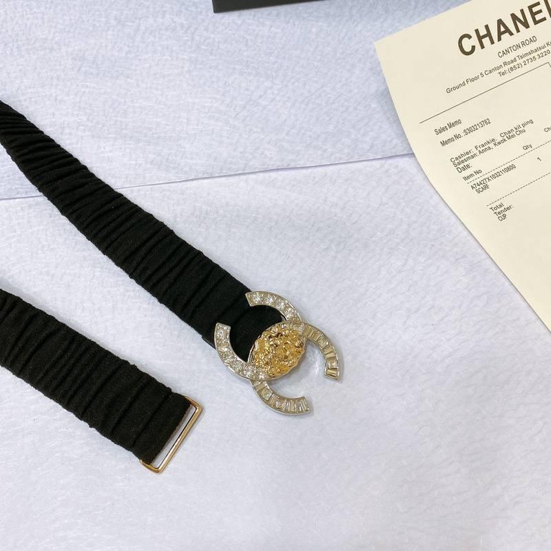Chanel Leather Women’s Belt 'Black' Banlieue91