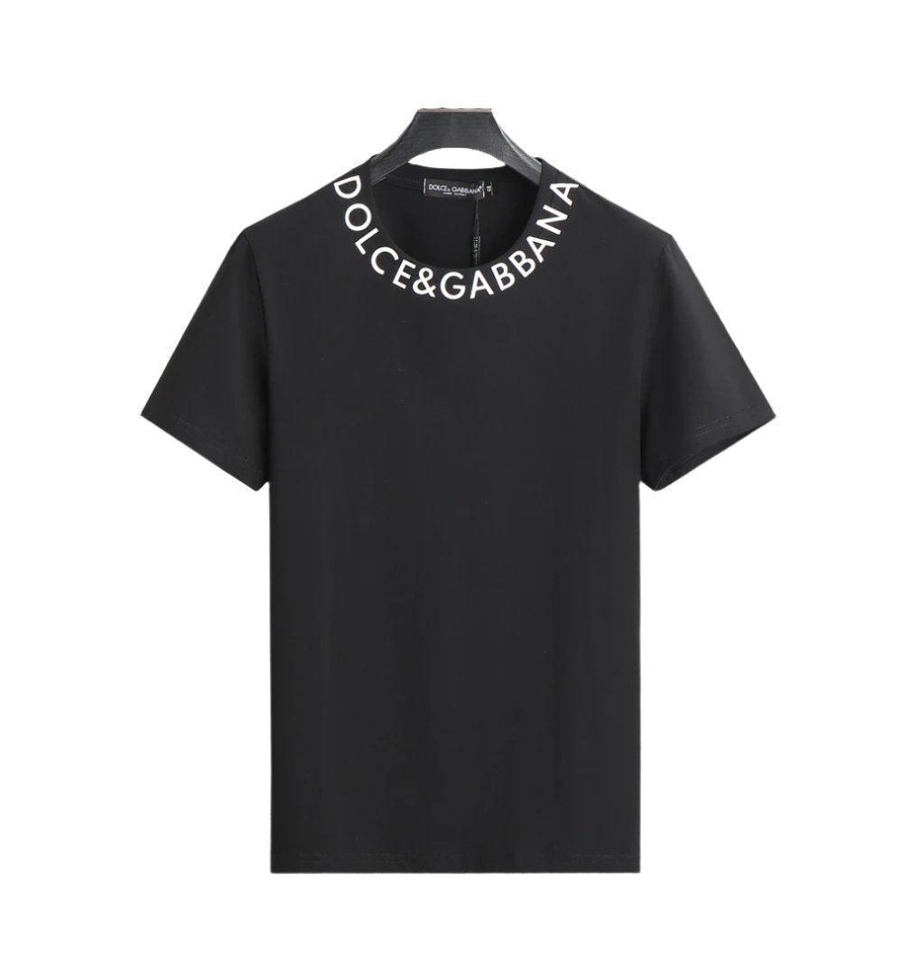 Dolce & Gabbana T-Shirt Without Collar 'Black & White' Banlieue91