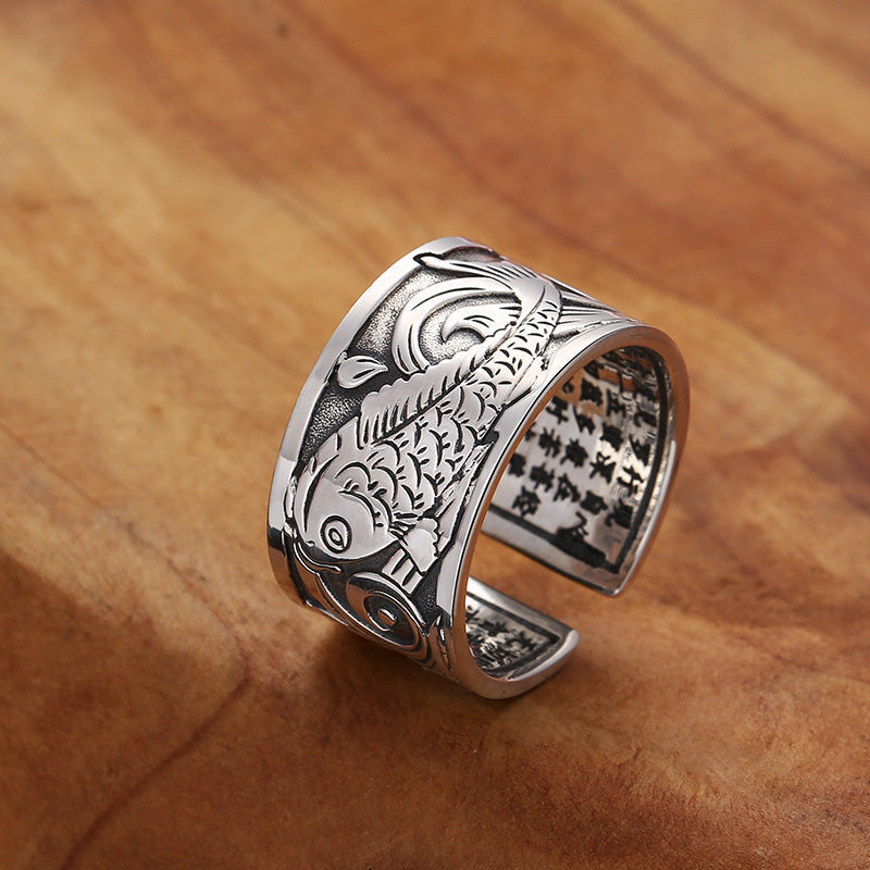 Men And Women Wide Version Personalized Index Finger Ring