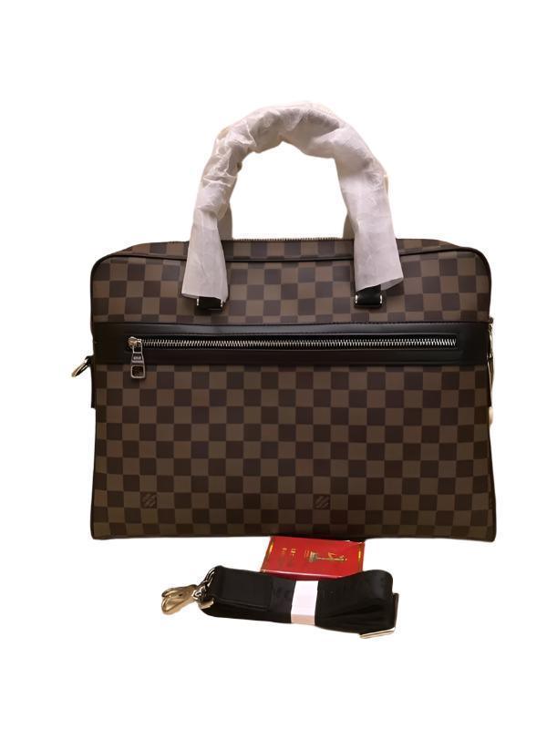 Louis Vuitton Brown Monogram Giant Empreinte Leather Onthego MM Men Bag Banlieue91
