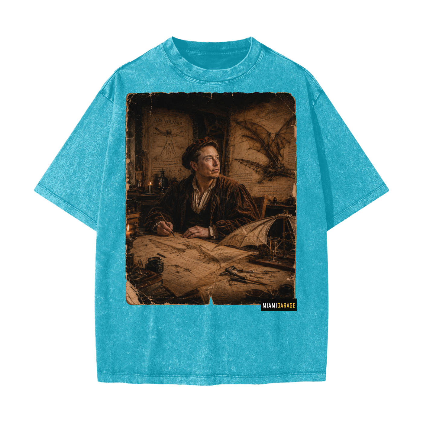 Heavyweight Snow Washed T-Shirt