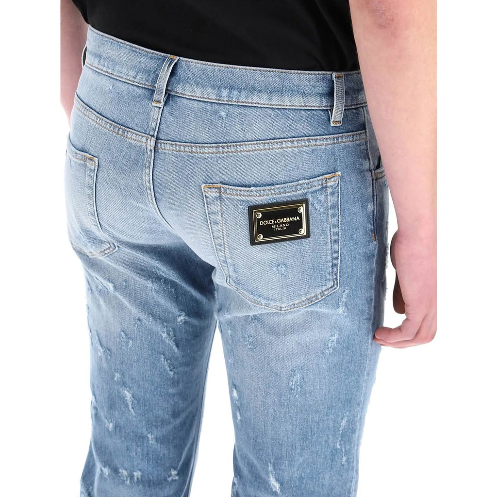 Dolce & Gabbana Cotton Denim Jeans