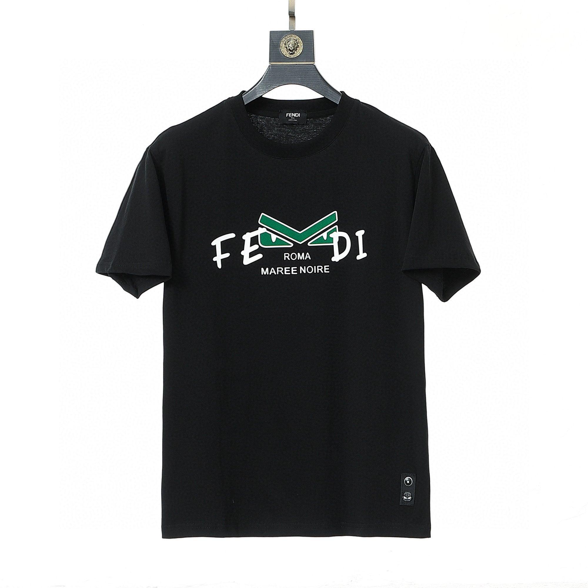 Fendi T-Shirt without Collar 'Black' Banlieue91