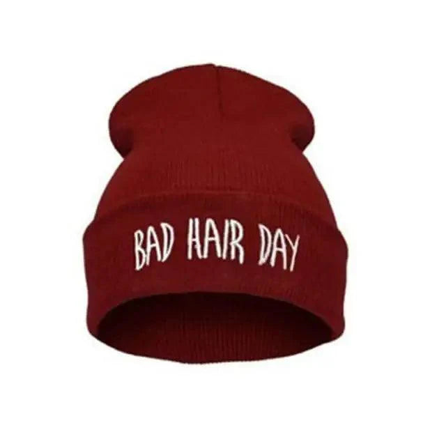 Fashion Bad Hair Day Beanies Unisex Cute Soft Hats Comfortable Outdoor Caps Durable Modern Design Stevvex