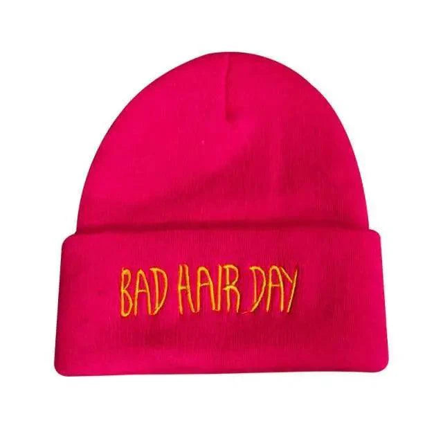 Fashion Bad Hair Day Beanies Unisex Cute Soft Hats Comfortable Outdoor Caps Durable Modern Design Stevvex