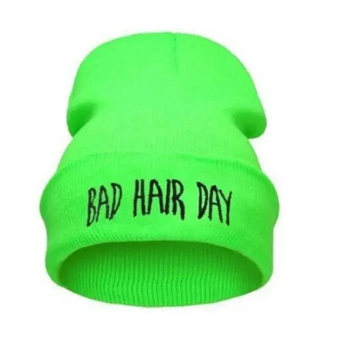 Fashion Bad Hair Day Beanies Unisex Cute Soft Hats Comfortable Outdoor Caps Durable Modern Design Stevvex