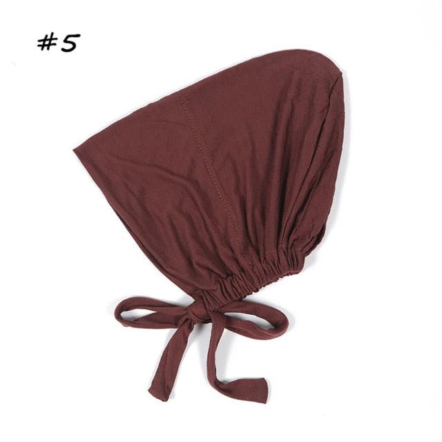 Fashion Modal Under Scarf  Hijab Turban Cap Cotton With Band Adjustable Inner Hijab cap Muslim Turban Hijab Cap For Women Stevvex