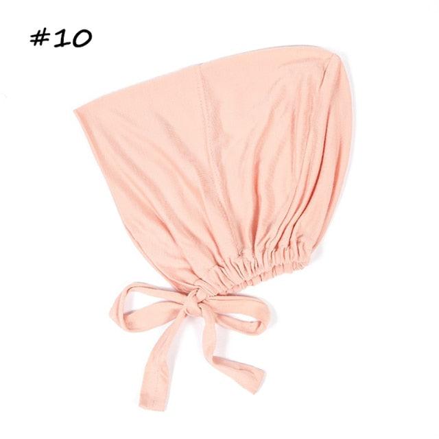 Fashion Modal Under Scarf  Hijab Turban Cap Cotton With Band Adjustable Inner Hijab cap Muslim Turban Hijab Cap For Women Stevvex