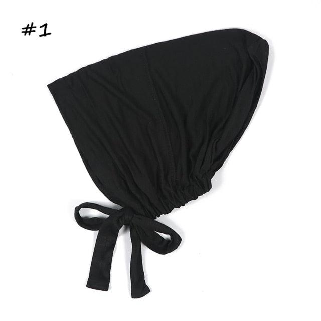 Fashion Modal Under Scarf  Hijab Turban Cap Cotton With Band Adjustable Inner Hijab cap Muslim Turban Hijab Cap For Women Stevvex