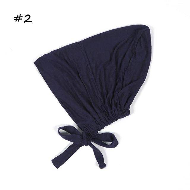 Fashion Modal Under Scarf  Hijab Turban Cap Cotton With Band Adjustable Inner Hijab cap Muslim Turban Hijab Cap For Women Stevvex
