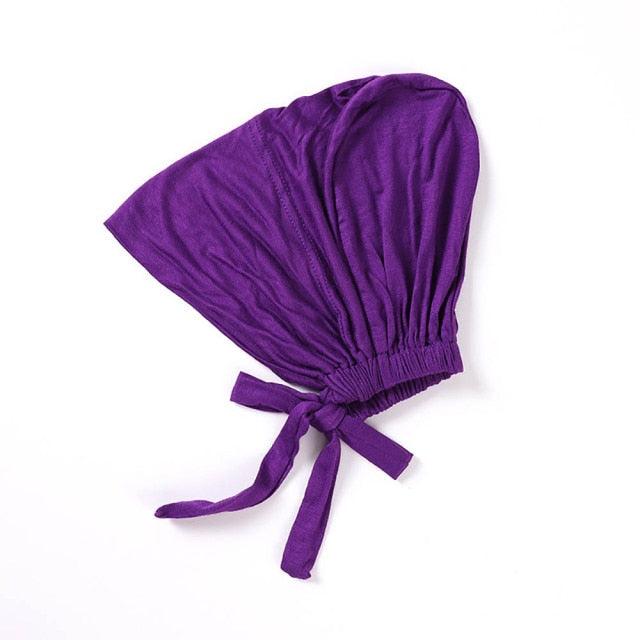 Fashion Modal Under Scarf  Hijab Turban Cap Cotton With Band Adjustable Inner Hijab cap Muslim Turban Hijab Cap For Women Stevvex