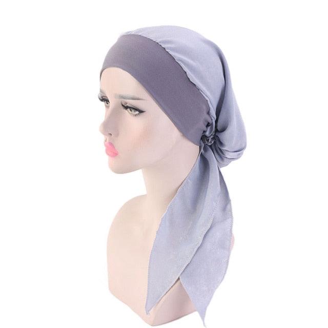 Fashion Printed Flowers Soft Beanie Turban Hat Inner Hijabs Cap Muslim Head Scarf Turban Bonnet Ladies Wrap Under Hijab Caps For Women Stevvex