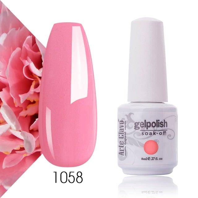 Fashion Womens Gel Nail Polish Multi Colors New UV LED Glossy Matte Luxury Design For Women